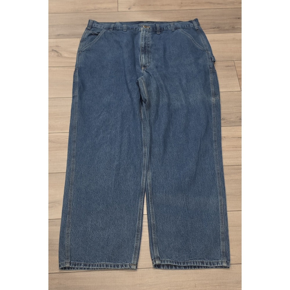 Carhartt Carpenter Loose Original Fit Men's 44x32 Work Jeans B13 DPS (act 41x32)
